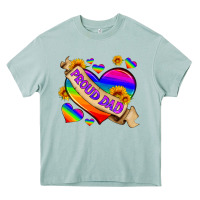 Arona lgbtq proud dad Heavy Core Tee - HRA Design Shop