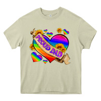 Mossy lgbtq proud dad Heavy Core Tee - HRA Design Shop