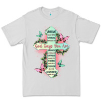 Dove Grey god says you are cross Premium Tee - JahusDesignShop