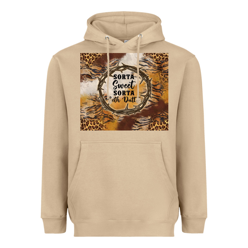 Western Sorta Sweet Sorta Beth Dutton Tumbler Tbs Heavyweight Hoodie by TumblerDesignByShophia | Teevron