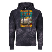Cloud Black Western Sheep Happens Sunflowers Vintage Hoodie - LillyAllenDesigns