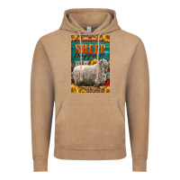 Vintage Coffee Western Sheep Happens Sunflowers Vintage Hoodie - LillyAllenDesigns
