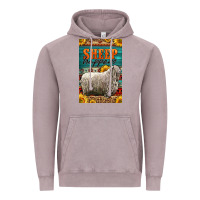 Vintage Zinc Western Sheep Happens Sunflowers Vintage Hoodie - LillyAllenDesigns