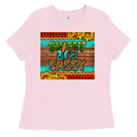 Bubblegum Pink sweet and sassy Juneteenth Ladies Tee - HRA Design Shop