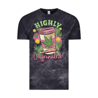 Cloud Black highly caffeinated Vintage Tee - MaliasSmallBusiness