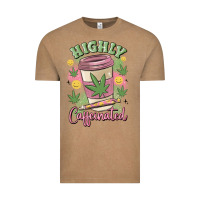Vintage Coffee highly caffeinated Vintage Tee - MaliasSmallBusiness