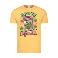 Vintage Mustard highly caffeinated Vintage Tee - MaliasSmallBusiness