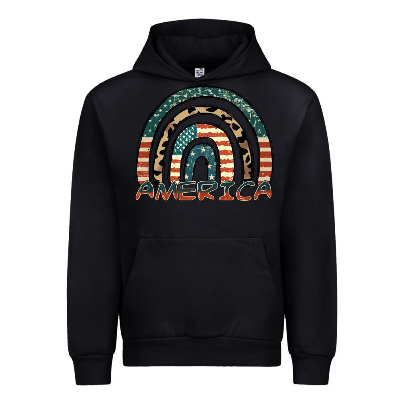 America Rainbow Urban Hoodie by FaDigitalArtStudio | Teevron