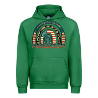 Emerald America rainbow Urban Hoodie - FaDigitalArtStudio
