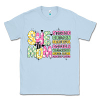 Dusty Blue she is mom Classic Tee - JahusDesignShop