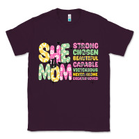 Plum she is mom Classic Tee - JahusDesignShop
