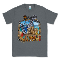 Charcoal Heather summer min Classic Tee - CowhideDigitalArt