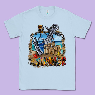 Summer Min Classic Tee Designed By Cowhidedigitalart