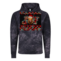 Cloud Black highland cow joy Christmas Vintage Hoodie - BarkalooDesign