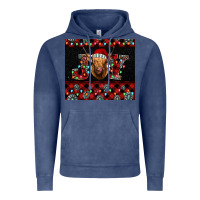 Vintage Denim highland cow joy Christmas Vintage Hoodie - BarkalooDesign