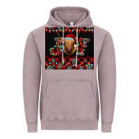 Vintage Zinc highland cow joy Christmas Vintage Hoodie - BarkalooDesign