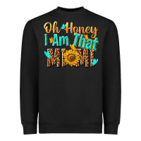 Black oh honey i am that mimi nca Heavyweight Sweatshirt - NancyCooperArtShop