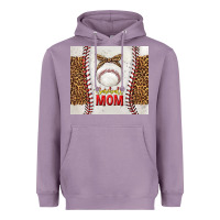 Lavender baseball mom with leopard tumbler tbs Heavyweight Hoodie - TumblerDesignByShophia