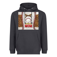 Smoke baseball mom with leopard tumbler tbs Heavyweight Hoodie - TumblerDesignByShophia