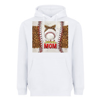 White baseball mom with leopard tumbler tbs Heavyweight Hoodie - TumblerDesignByShophia