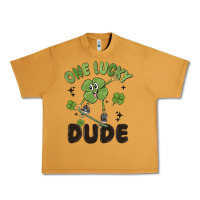 Peanut Butter one lucky dude Urban Heavy Tee - MaliasSmallBusiness