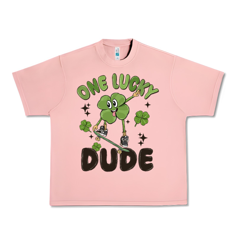 One Lucky Dude Urban Heavy Tee by MaliasSmallBusiness | Teevron