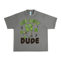 Tornado one lucky dude Urban Heavy Tee - MaliasSmallBusiness