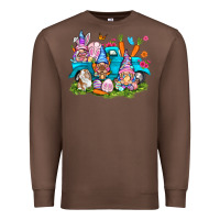 Chestnut Easter gnomies with truck Easter Day Premium Sweatshirt - HowdyJamesFarm