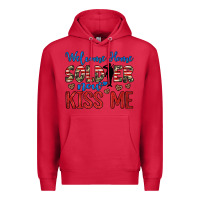 Cardinal welcome home soldier now kiss me Premium Hoodie - JahusDesignShop