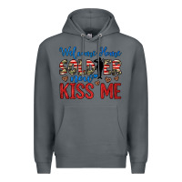 Rock welcome home soldier now kiss me Premium Hoodie - JahusDesignShop
