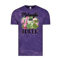 Cloud Purple midnight toker Vintage Tee - MaliasSmallBusiness