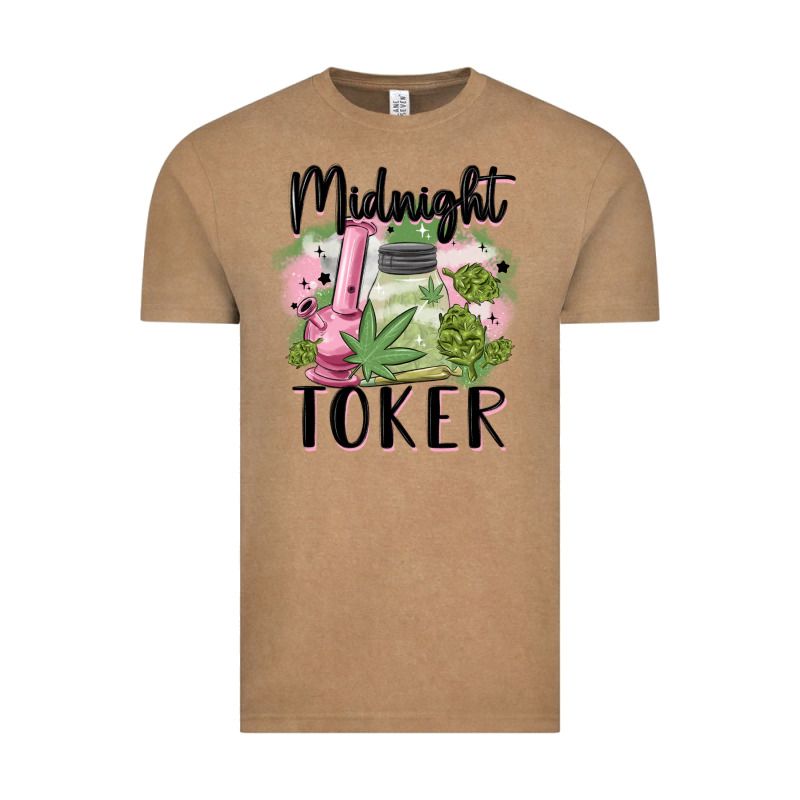 Midnight Toker Vintage Tee by MaliasSmallBusiness | Teevron