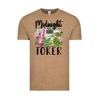 Vintage Coffee midnight toker Vintage Tee - MaliasSmallBusiness