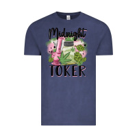 Vintage Denim midnight toker Vintage Tee - MaliasSmallBusiness