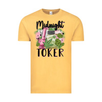 Vintage Mustard midnight toker Vintage Tee - MaliasSmallBusiness