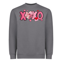 Storm xoxo disco heart valentine's day Heavyweight Sweatshirt - MaliasSmallBusiness