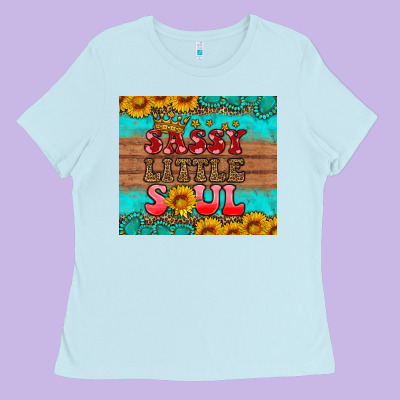 Sassy Little Soul Ladies Tee Designed By Hra Design Shop