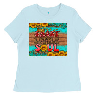 Baby Blue sassy little soul Ladies Tee - HRA Design Shop