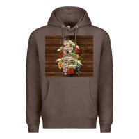 Coffee kinda emotional with skeleton Premium Hoodie - TumblerDesignByShophia