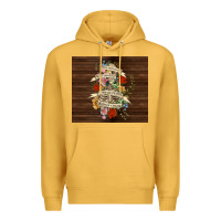 Mustard kinda emotional with skeleton Premium Hoodie - TumblerDesignByShophia