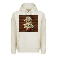 Oatmeal Heather kinda emotional with skeleton Premium Hoodie - TumblerDesignByShophia