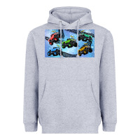 Heather Grey Children trucks Heavyweight Hoodie - TumblerDesignByShophia
