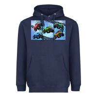 Navy Children trucks Heavyweight Hoodie - TumblerDesignByShophia