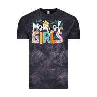 Cloud Black mom of girls Vintage Tee - JahusDesignShop