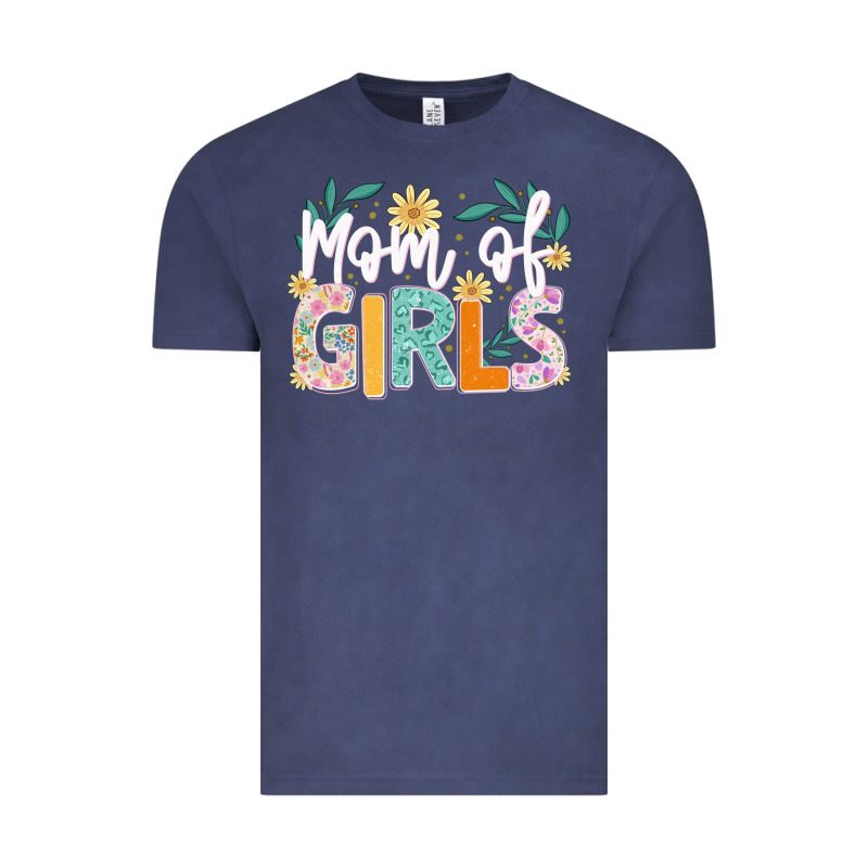 Mom Of Girls Vintage Tee by JahusDesignShop | Teevron
