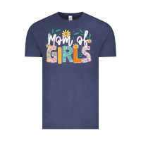 Vintage Denim mom of girls Vintage Tee - JahusDesignShop