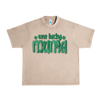 French Oak one lucky mama Urban Heavy Tee - MaliasSmallBusiness