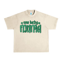 Sandshell one lucky mama Urban Heavy Tee - MaliasSmallBusiness