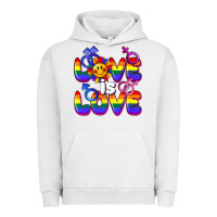 Pigment Lunar Rock Love is love Urban Hoodie - FaDigitalArtStudio