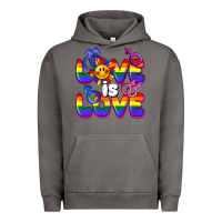 Pigment Tornado Love is love Urban Hoodie - FaDigitalArtStudio